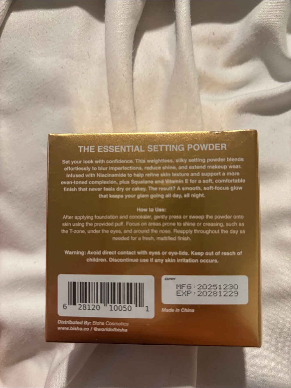 ISH Bisha Essential Setting Powder - Translucent - Picture 2 of 4